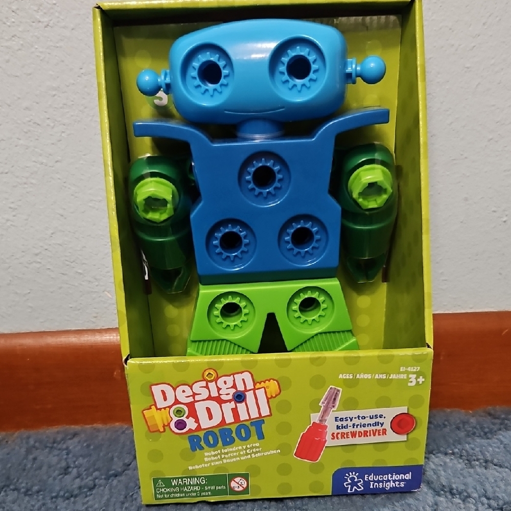 Design Drill Robot 3+